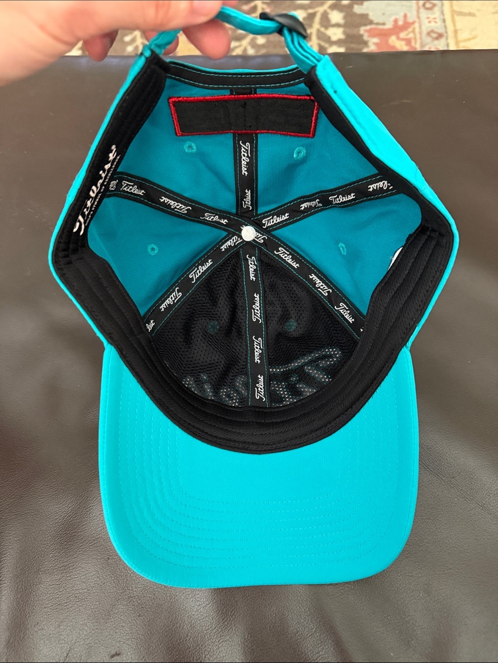 Titleist Turquoise Performance Golf Hat - Picture 7 of 11
